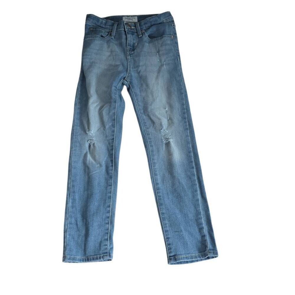 Denizen from Levi's Girl's Size 7 Bundle of 2 High Rise Skinny Distressed Jeans